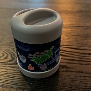 Pottery Barn Kids navy construction hot/cold container